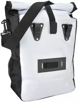 Fischer Gepäckträgertasche Kurier weiß