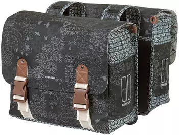Basil Bohème Double Bag (charcoal) (2020)