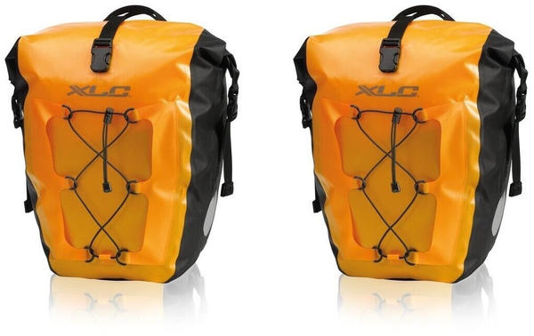 XLC Einzeltaschenset BA-W38 gelb