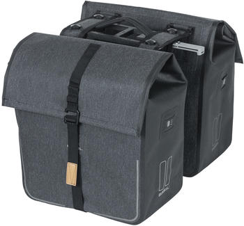 Basil Urban Dry Double Bag (MIK System) charcoal melee