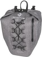 M-wave 122881, M-wave Suburban Carry Carrier Bag 25l Grau Grey Melange