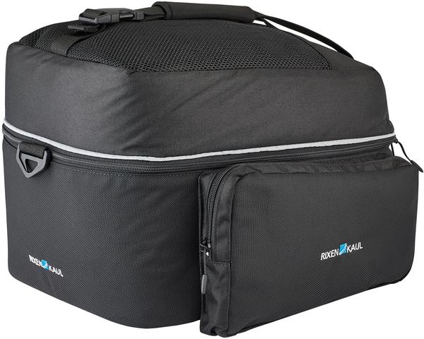 Rixen Und Kaul - Sacoche Vélo RACKPACK Light 8L - Fixation Rapide KLICKFIX - Couverture PVC Transparent