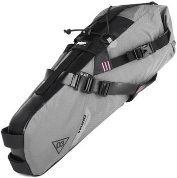 WOHO X-Touring Dry Bag Satteltasche M honeycomb iron grey
