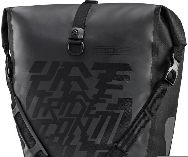Ortlieb Back-Roller Design Einzeltasche Ride on black matt