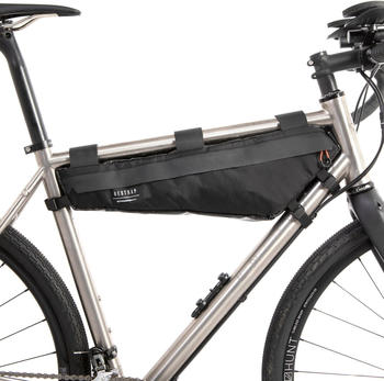 Restrap Adventure Race Rahmentasche lang schwarz