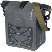 Basilikum Navigator Storm M - sportliche und funktionelle Single -Fahrrad -Tasche -