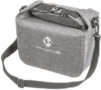 MWave 08398042, MWave M-Wave Lenkertasche Suburban Front grau Gr&ouml;&szlig;e 13x28x21 cm 7l