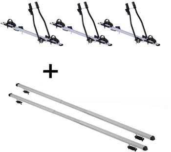 VDP 3x SAGITTAR + Dachträger RAPID kompatibel mit für Renault Megane III Sportour (5Türer) 09-16 (VDP_3SAGITTAR_RAPID_RENAULT12)