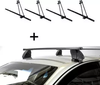VDP 4x ORION + Dachtr&auml;ger K1 MEDIUM f&uuml;r Audi S3 Sedan ab 13 (VDP_4ORION_K1M12_AUDI8)