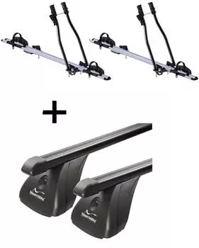 VDP 2x SAGITTAR + Dachtr&auml;ger Stahl f&uuml;r Mazda 5 5 T&uuml;rer 2005-2015 (VDP_2SAGITTAR_STA_128_k)
