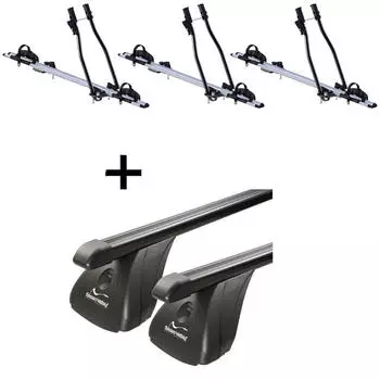 VDP 3x SAGITTAR + Dachtr&auml;ger Stahl f&uuml;r Citroen Nemo 3-5 T&uuml;rer ab 2008 (VDP_3SAGITTAR_STA_102_a)