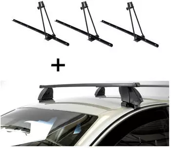 VDP 3x ORION + Dachtr&auml;ger K1 MEDIUM f&uuml;r Suzuki Splash 5T&uuml;rer ab 08 (VDP_3ORION_K1M10_SUZ3)