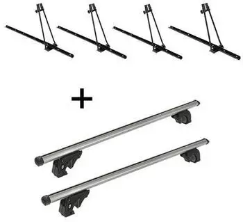 VDP 4x ORION + Dachtr&auml;ger/Relingtr&auml;ger LION1 f&uuml;r VW Golf V 1K Plus 5 T&uuml;rer 05-08 (VDP_4ORION_K39_LION1_VOLKSWAGEN7)