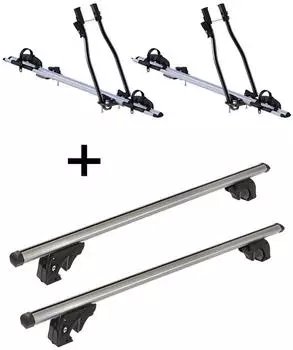 VDP 2x SAGITTAR + Dachtr&auml;ger/Relingtr&auml;ger LION2 f&uuml;r Mitsubishi Pajero V20 5 T&uuml;rer 91-99 (VDP_2SAGITTAR_K39_LION2_MITSUBISHI2)