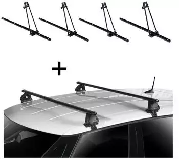 VDP 4x ORION + Dachtr&auml;ger EVO Stahl f&uuml;r Bmw Serie 2 Active Tourer F45 5 T&uuml;rer ab 2014 (VDP_4ORION_EVOSTA272_BMW4)