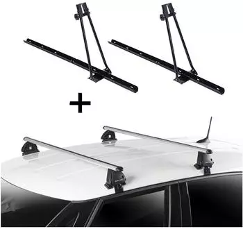 VDP 2x ORION + Dachtr&auml;ger EVO ALU f&uuml;r Lancia Kappa 4 T&uuml;rer 1994-2001 (VDP_2ORION_EVOALU223_LANC2)
