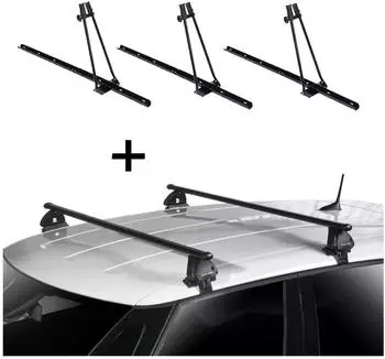 VDP 3x ORION + Dachtr&auml;ger EVO Stahl f&uuml;r Citroen C3 III 5 T&uuml;rer ab 2017 (VDP_3ORION_EVOSTA279_CITR7)