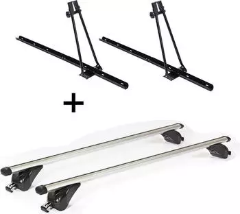 VDP 2x ORION + Dachtr&auml;ger/Relingtr&auml;ger KING2 f&uuml;r Audi Q5 8R 5 T&uuml;rer 14-16 (VDP_2ORION_K39_KING2_AUDI6)