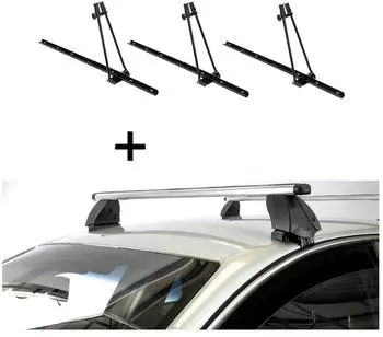 VDP 3x ORION + Dachtr&auml;ger K1 PRO Aluminium f&uuml;r VW Touareg 5T&uuml;rer 10-13 (VDP_3ORION_K1P01_VW7)