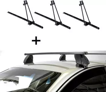 VDP 3x ORION + Dachtr&auml;ger K1 MEDIUM f&uuml;r Suzuki Baleno ab 15 (VDP_3ORION_K1M23_SUZ1)