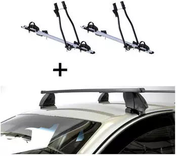 VDP 2x SAGITTAR + Dachtr&auml;ger K1 MEDIUM f&uuml;r Fiat Grande Punto 5T&uuml;rer 05-12 (VDP_2SAGITTAR_K1M17_FIAT1)