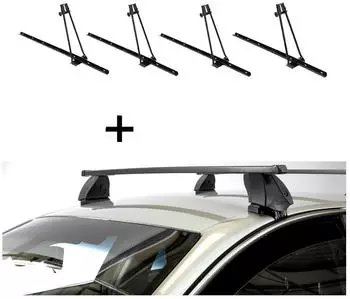 VDP 4x ORION + Dachtr&auml;ger K1 MEDIUM f&uuml;r Fiat Grande Punto 5T&uuml;rer 05-12 (VDP_4ORION_K1M17_FIAT1)