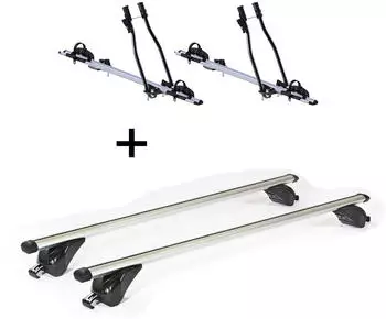 VDP 2x SAGITTAR + Dachtr&auml;ger/Relingtr&auml;ger KING1 f&uuml;r Bmw Serie 2 F45 Active Tourer 5 T&uuml;rer ab 14 (VDP_2SAGITTAR_K39_KING1_BMW1)