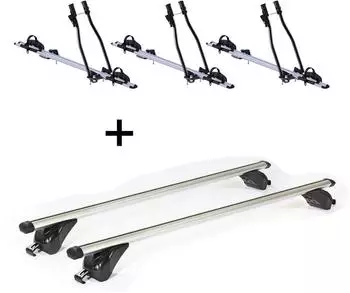 VDP 3x SAGITTAR + Dachtr&auml;ger/Relingtr&auml;ger KING1 f&uuml;r Bmw X3 F25 5 T&uuml;rer 11-17 (VDP_3SAGITTAR_K39_KING1_BMW8)