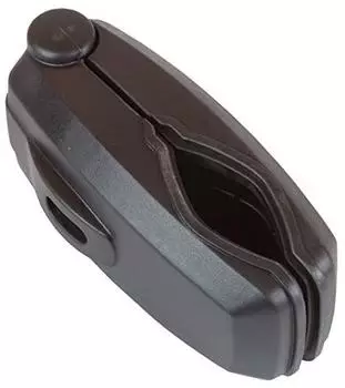XLC Rahmenklemmschelle zweiteilig für Heckträger Azura Xtra schwarz (2339000003)