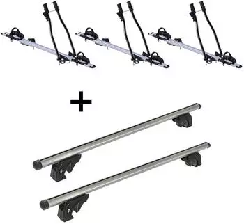 VDP 3x SAGITTAR + Dachtr&auml;ger/Relingtr&auml;ger LION1 f&uuml;r VW Polo III 6N Variant 5 T&uuml;rer 95-99 (VDP_3SAGITTAR_K39_LION1_VOLKSWAGEN19)