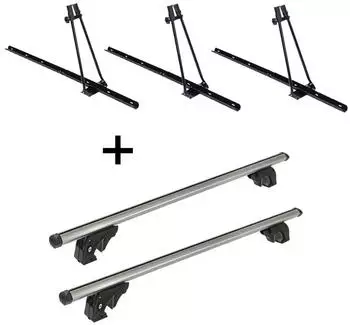 VDP 3x ORION + Dachtr&auml;ger/Relingtr&auml;ger LION2 f&uuml;r Kia Soul 5 T&uuml;rer 08-14 (VDP_3ORION_K39_LION2_KIA3)