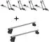VDP 4x SAGITTAR + Dachträger K1 PRO Aluminium für VW Traporter T5 09-15 (VDP_4SAGITTAR_K1PFP02_VW5)