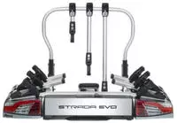 Atera Kupplungs-Fahrradtr&auml;ger Strada Evo 3 f&uuml;r 3 Fahrr&auml;der, E-Bike geeignet -