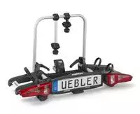 Uebler AHK I21 15900 Fahrradtr&auml;ger mit klappbarem Aufsatz, 60&deg;, f&uuml;r 2 Fahrr&auml;der,