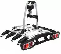 Fahrradtr&auml;ger f&uuml;r 4 Fahrr&auml;der 60kg Hecktr&auml;ger Anh&auml;ngerkupplung abklappbar...