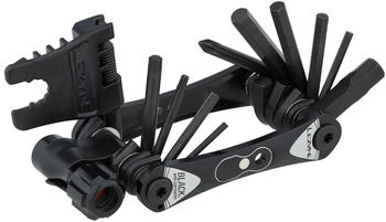 Lezyne RAP II 19 multitool with CO2 pump head black universal