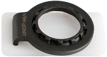 Unior Tools 2-in-1 Kassettenabzieher mit Speichenschlüssel 1669/4 schwarz