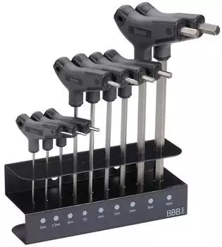 BBB Hex-T Set Innensechskant-/Torx-Schlüssel 9-teilig (BTL-45S)
