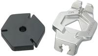 Topeak 63401542, Topeak DuoSpoke Wrench M7/M9 Speichenschl&uuml;ssel-Mehrfarbig-One...