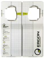 Ergon 590431, Ergon TP1 Pedal Cleat Tool Werkzeug-Weiss-One Size, Kostenlose