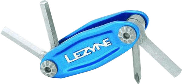 Lezyne Stainless 4 blau