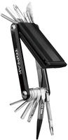 Topeak 54275, Topeak Tubi 18 Multitool Schwarz,Silber Black