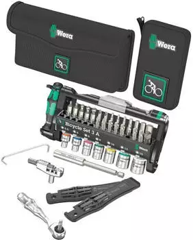 Wera Bicycle Set 3 A black