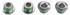 SRAM XX1 chainring bolts grau