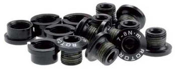 Rotor Road Kettenblattschrauben schwarz/silber