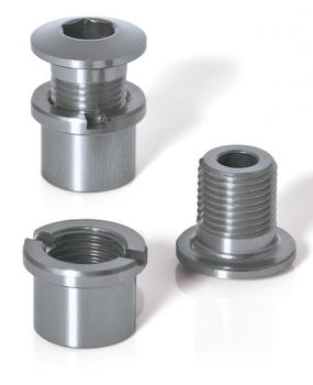 XLC Chainring Bolts 5er Set silber