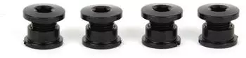 Race Face Short Alu Torx Kettenblattschrauben Pack 4 Stück schwarz