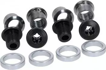 Shimano FC-M8100 Kettenblattschrauben-Set, 4er-Pack (Y0J898020)