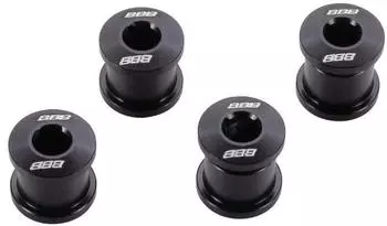 BBB FourStars Kettenblattschrauben Aluminium 7mm, 4-teilig