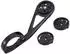 BBB Ergomount Duo Lenkerhalterung Garmin/GoPro/Mio/Wahoo, schwarz (2909619601)